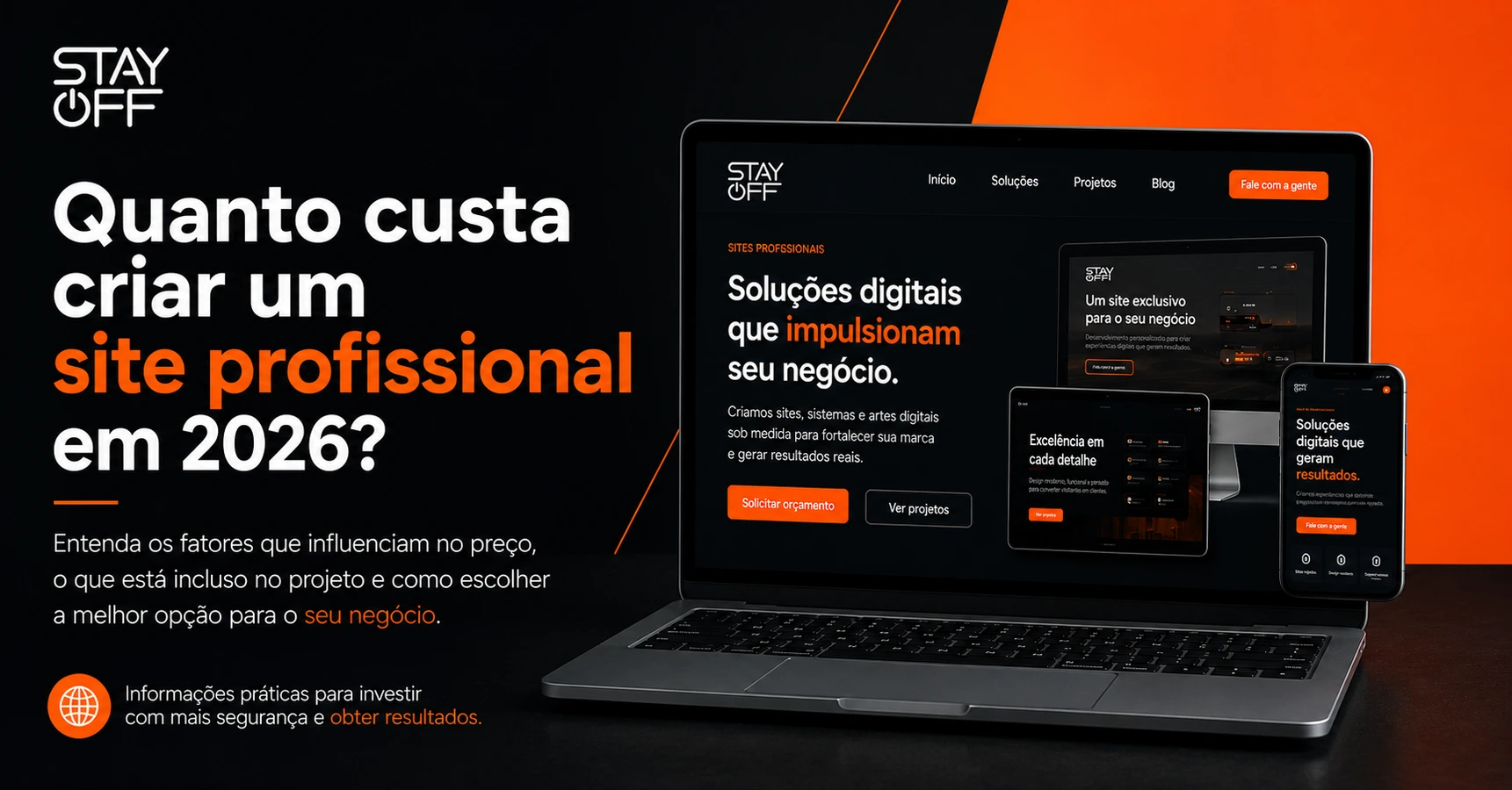 Quanto Custa Criar um Site Profissional em 2026? Tabela de Preços Reais